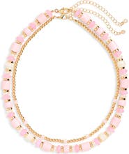 NORDSTROM RACK 2-Pack Assorted Beaded Necklace Set