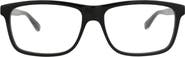 Gucci 57mm Rectangle Optical Frames