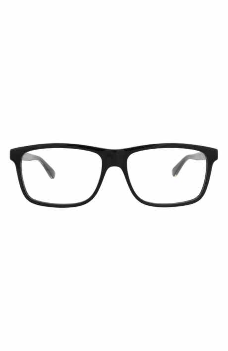 Gucci 57mm Rectangle Optical Frames