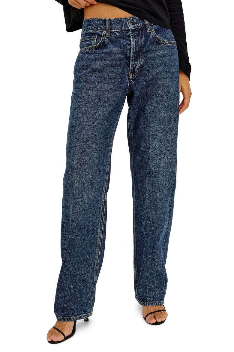 Del Mar Straight Leg Jeans, Main, color, UPSTREAM