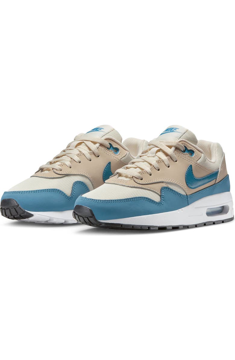 Nike Kids' Air Max 1 Sneaker, Main, color, 012 Sftprl/Ltkaki