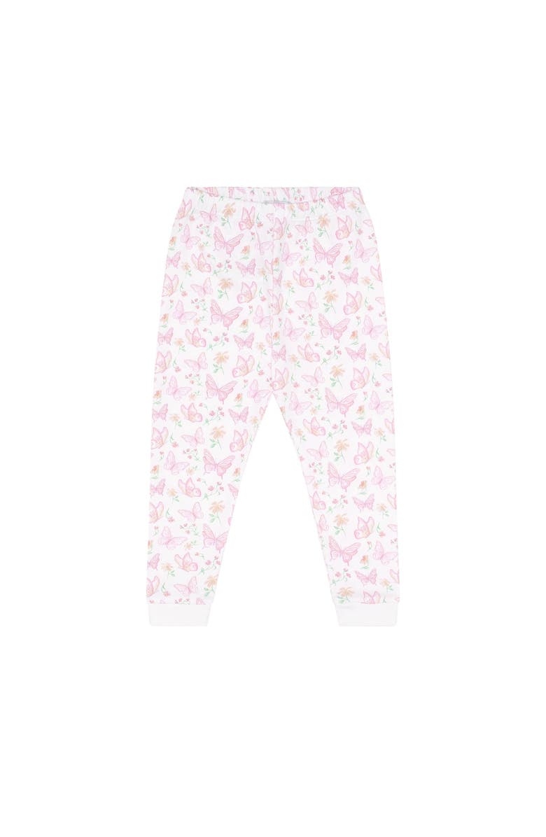 Nellapima Butterflies Print Pajama - Toddler & Little Kid, Alternate, color, Pink