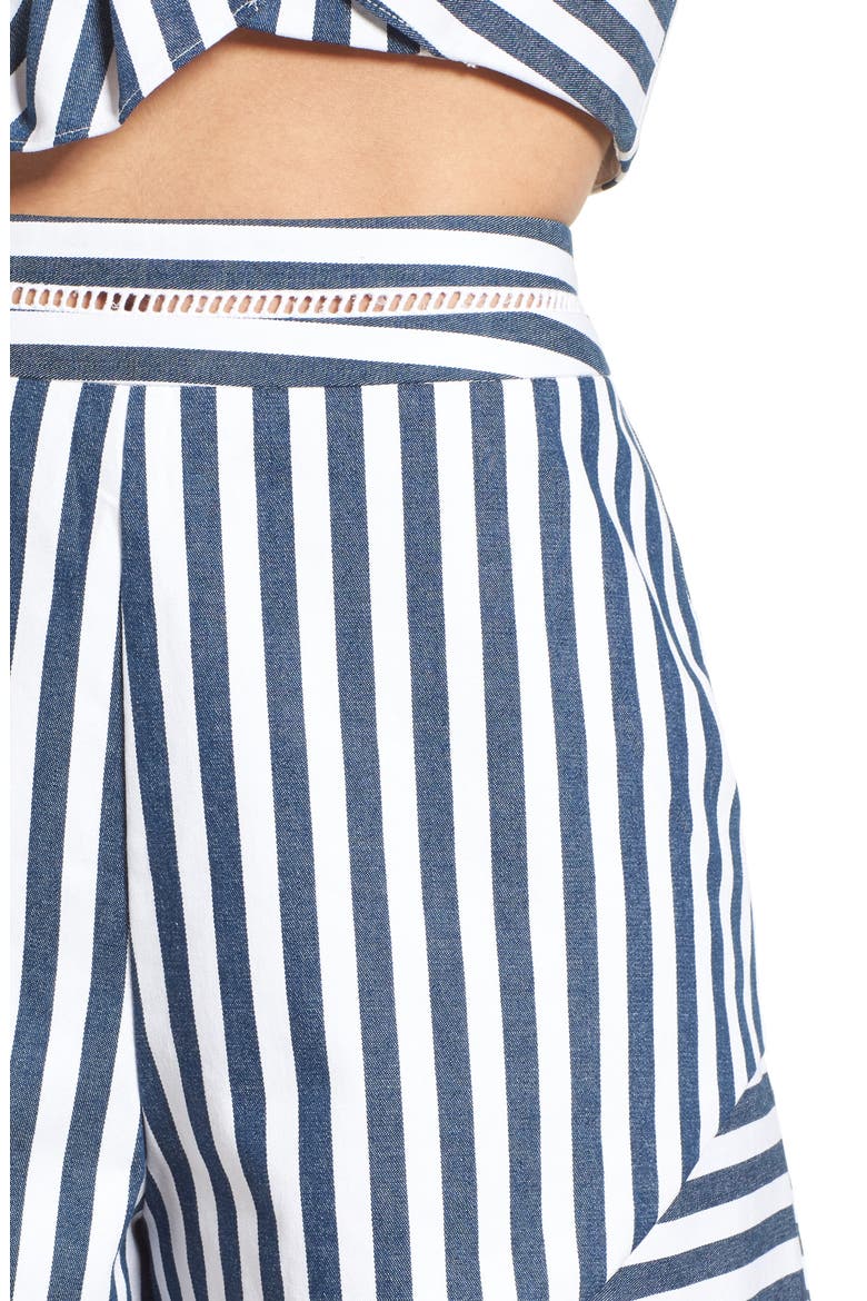 Chester Short, Alternate, color, NAVY STRIPE