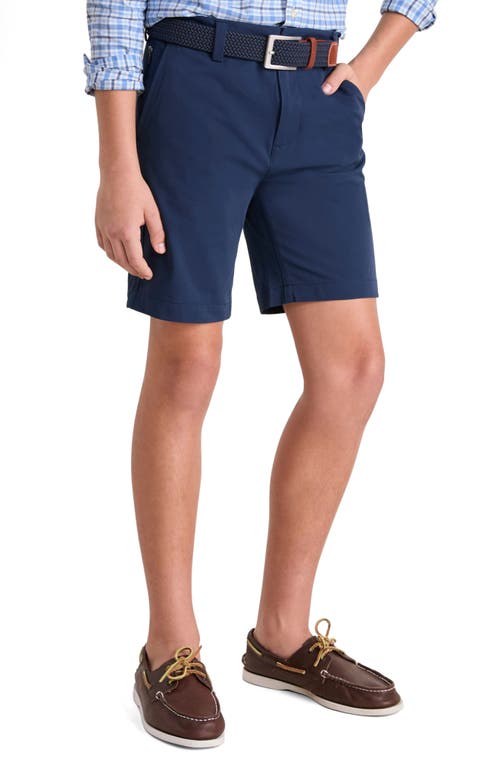 Vineyard Vines Kids' On-the-go Performance Shorts In Blue
