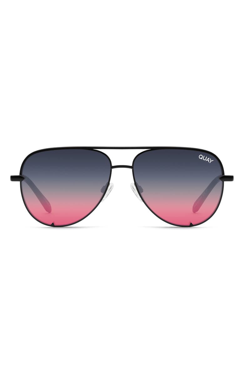 QUAY High Key 51mm Aviator Sunglasses, Main, color, 
