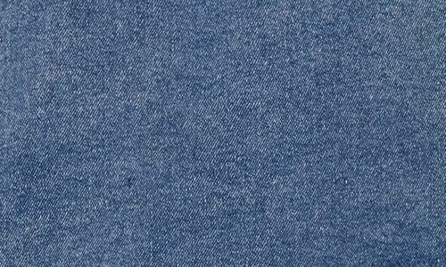 WISHLIST WISHLIST UNBALANCED RUFFLE DENIM MINISKIRT 