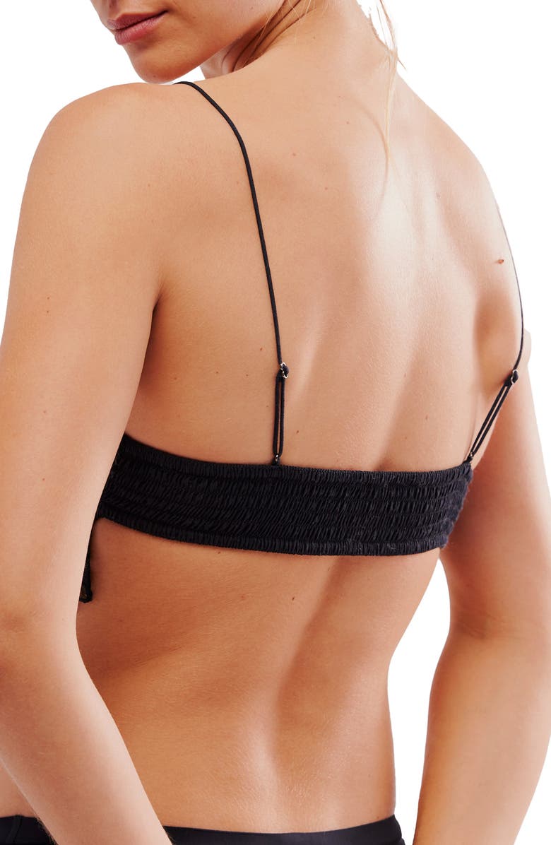 Free People Intimately FP Asteria Lace Bralette, Alternate, color, Black