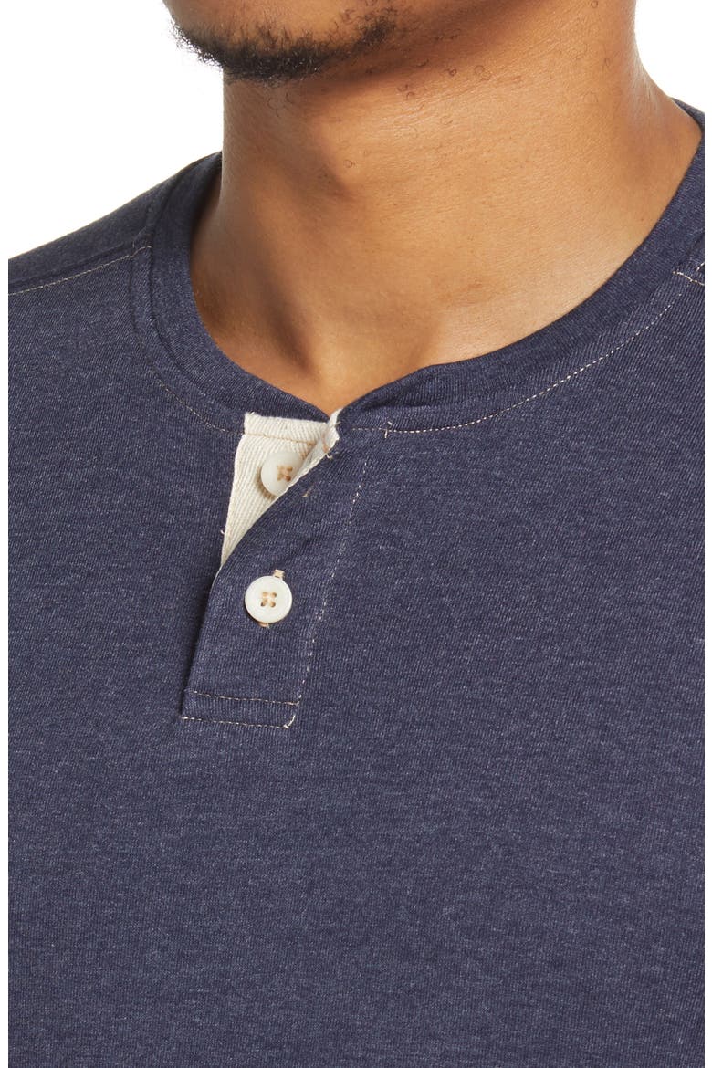 Puremeso Two Button Henley, Alternate, color, NORMAL NAVY