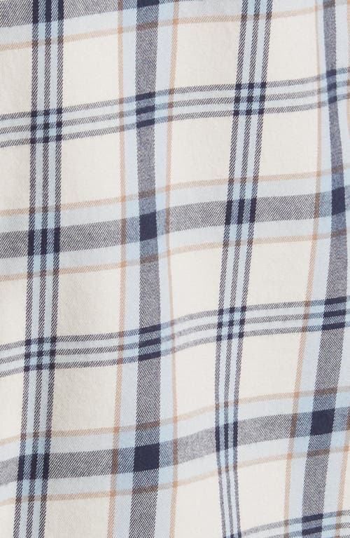 Travismathew Cloud Plaid Flannel Button-up Shirt In Multi