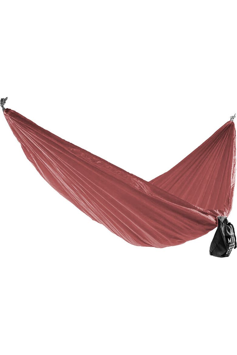 Loafer Single Hammock, Main, color, Red/Black