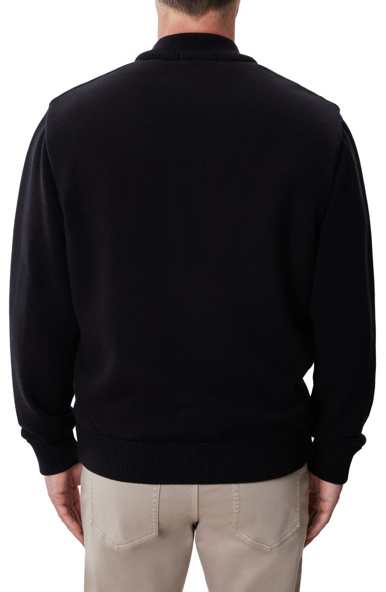 Robert Barakett Roydon Hybrid Corduroy Jacket, Alternate, color, Black