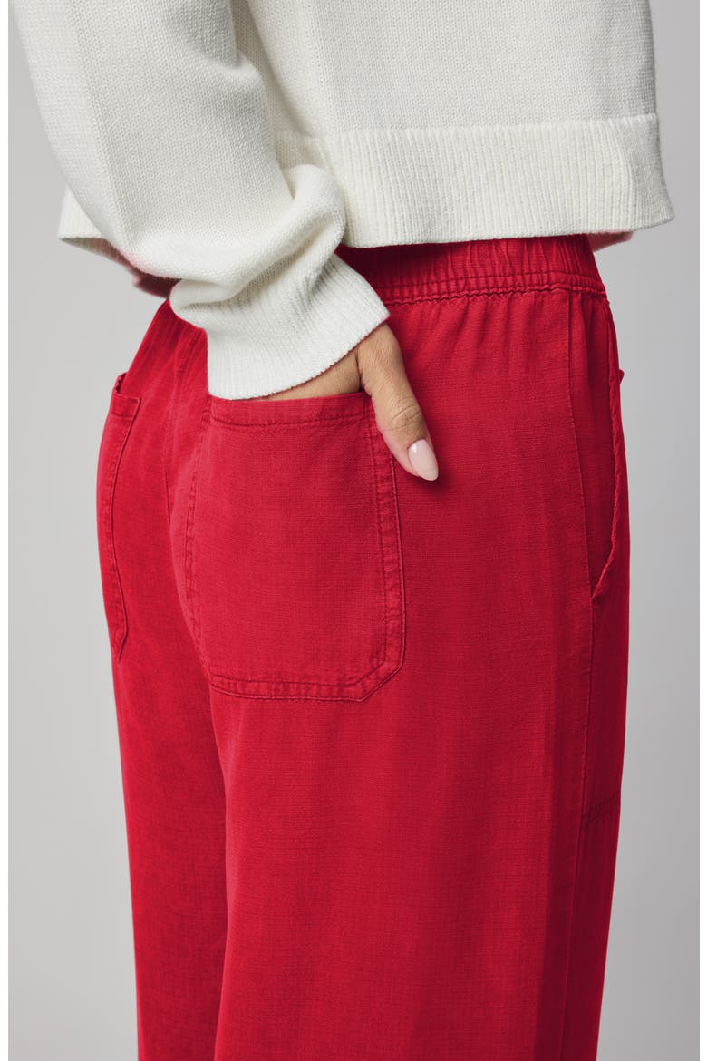 Angie Palazzo Pants, Alternate, color, ROUGE RED