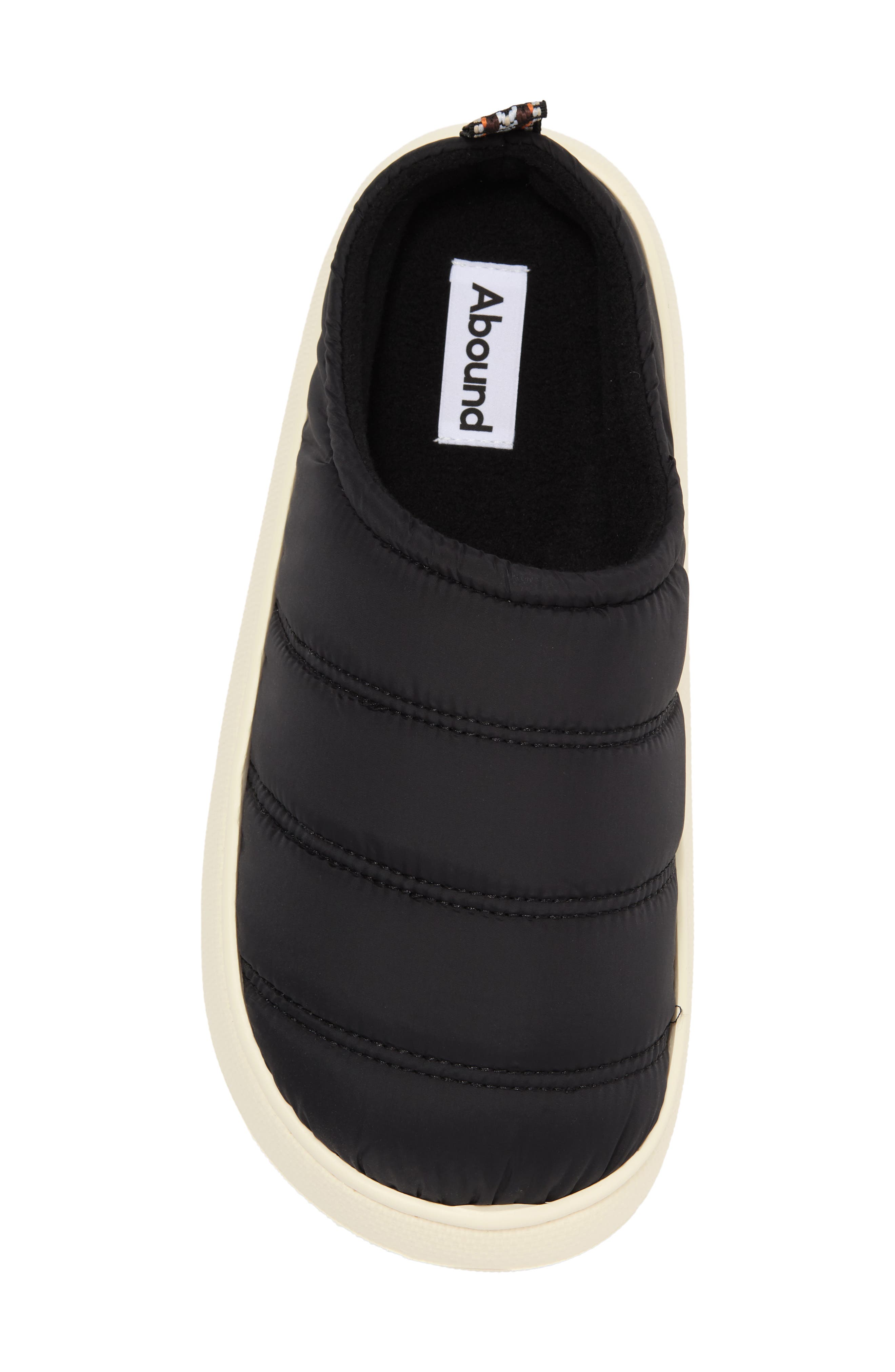 Abound Devon Quilted Clog Slipper, Alternate, color, Black
