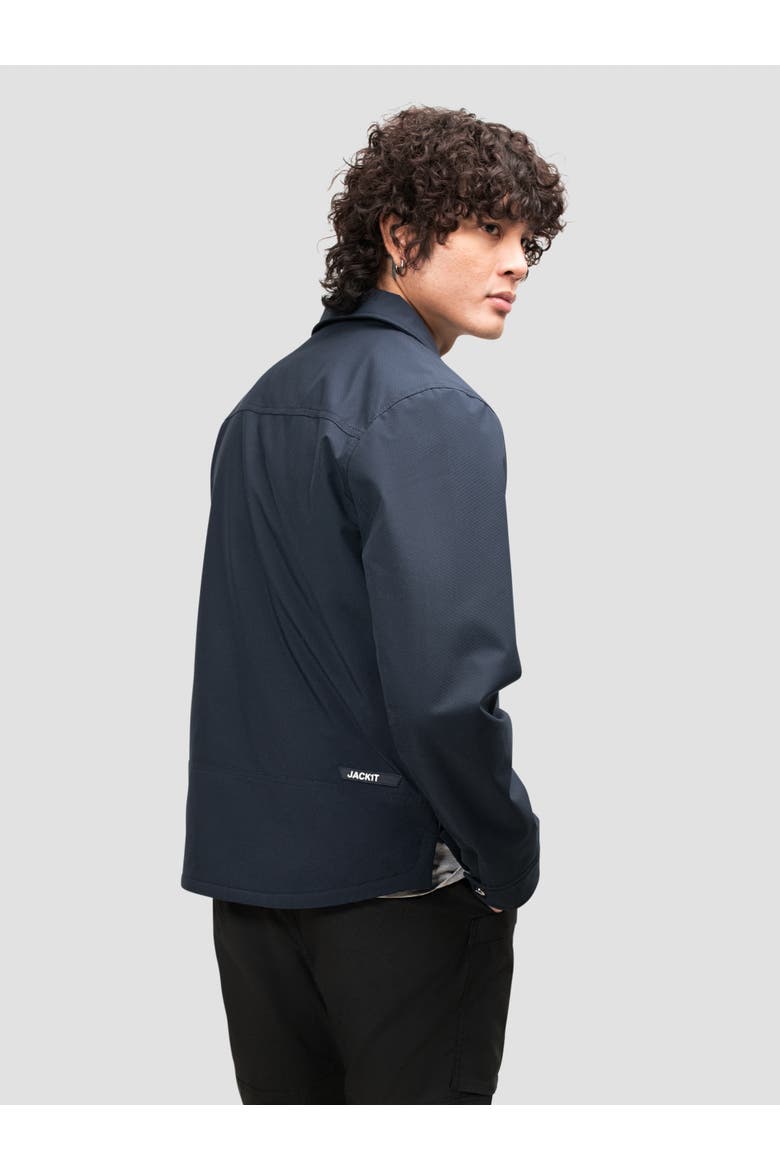 Eden Shirt Jacket, Alternate, color, Navy