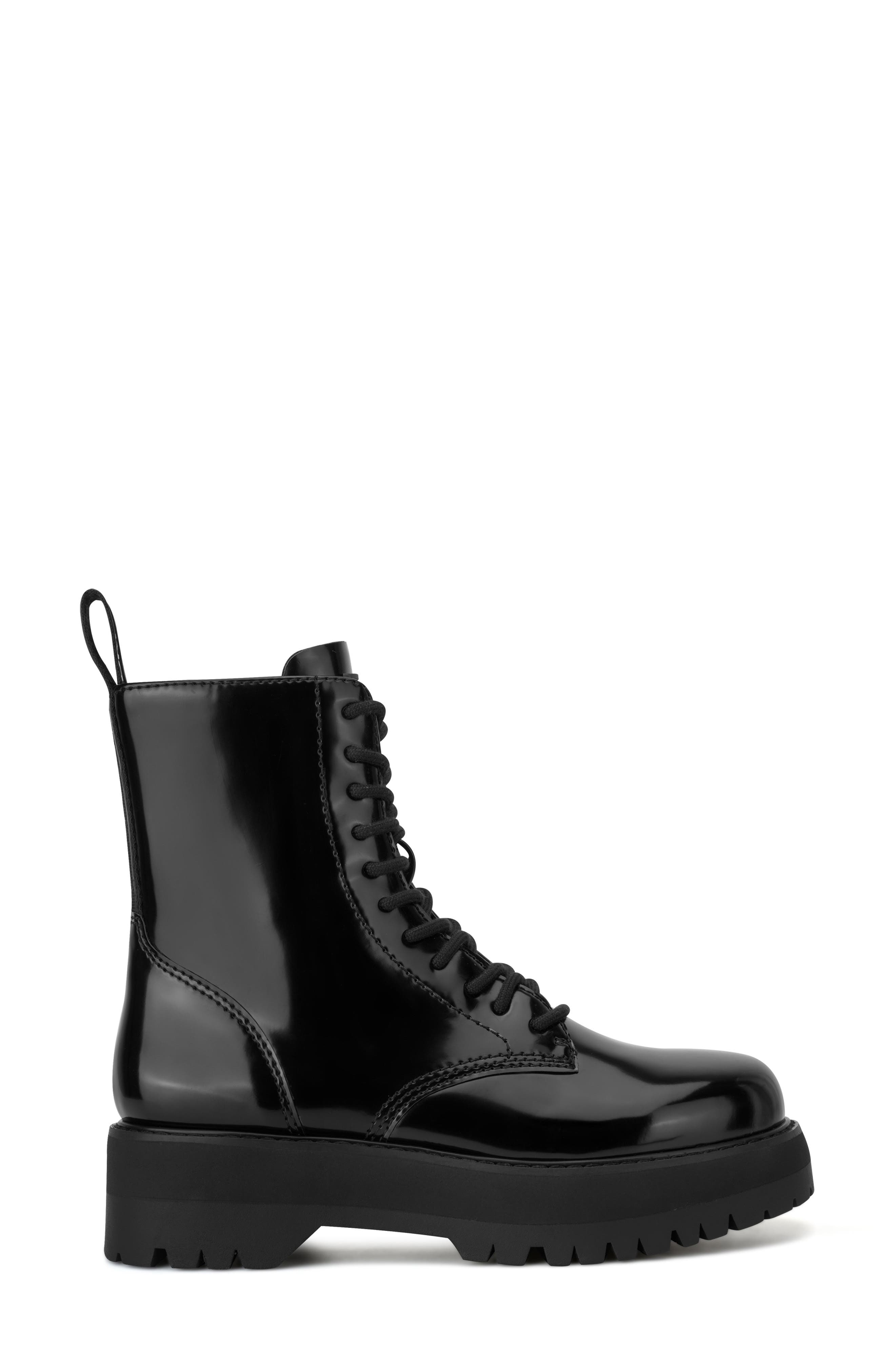 DKNY Batu Platform Boot, Alternate, color, Black