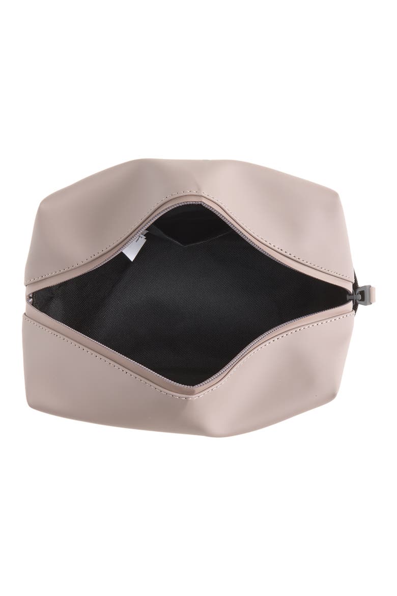 Small Waterproof Toiletry Bag, Alternate, color, CINDER