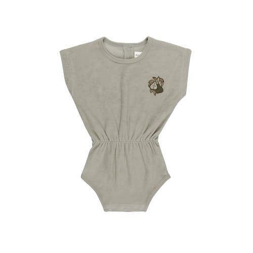 Ely's & Co. Fruit Collection- Romper In Gray