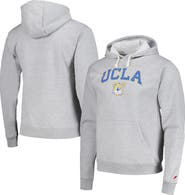 LEAGUE COLLEGIATE WEAR Men's League Collegiate Wear  Heather Gray UCLA Bruins Tall Arch Essential Pullover Hoodie
