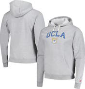 LEAGUE COLLEGIATE WEAR Men's League Collegiate Wear Heather Gray UCLA Bruins Tall Arch Essential Pullover Hoodie