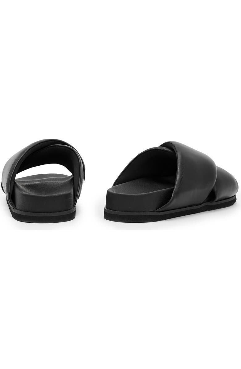 AllSaints Saki Crisscross Slide Sandal, Alternate, color,