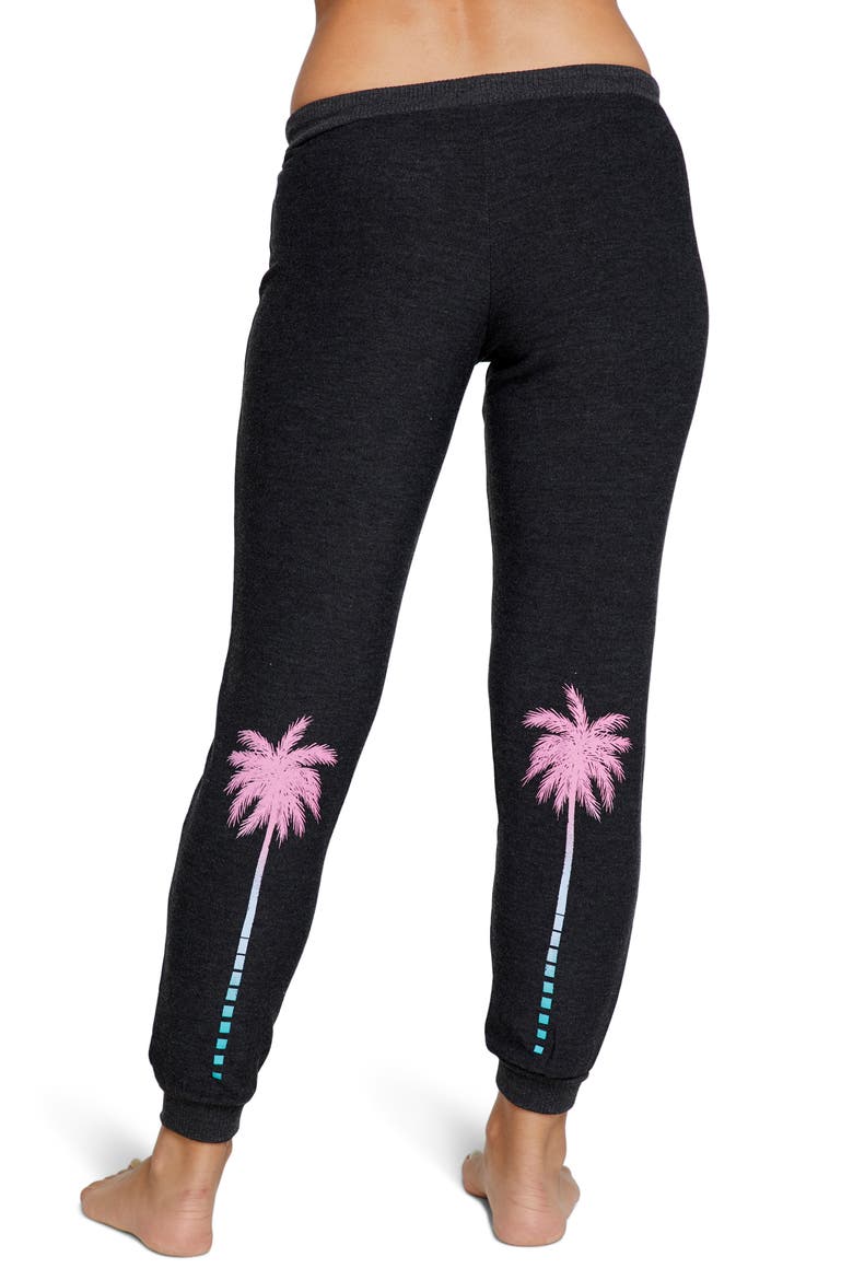 Vacay Vibers Cozy Joggers, Alternate, color, BLACK
