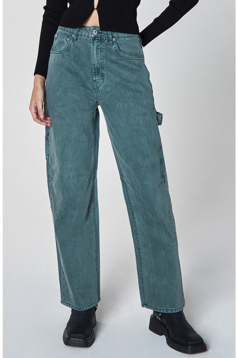 Alex Carpenter Jeans, Main, color, GREEN