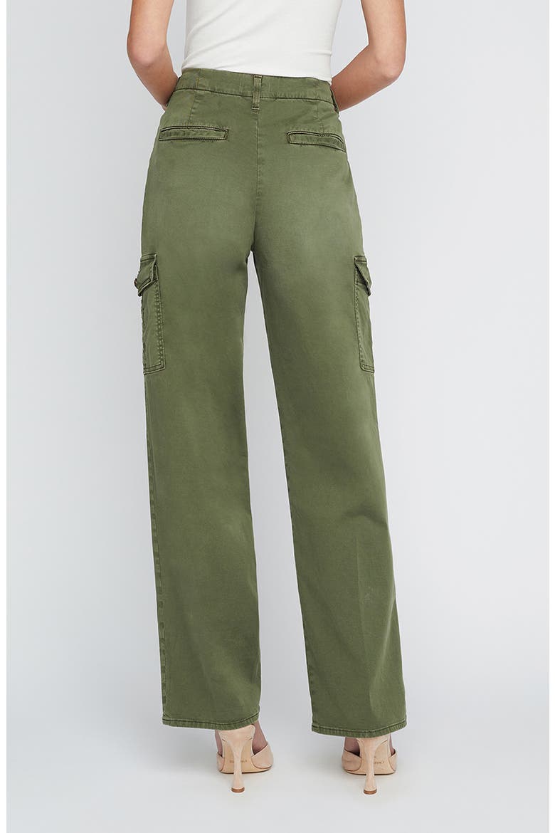 Channing Stretch Cotton Cargo Pants, Alternate, color, BRIGADE