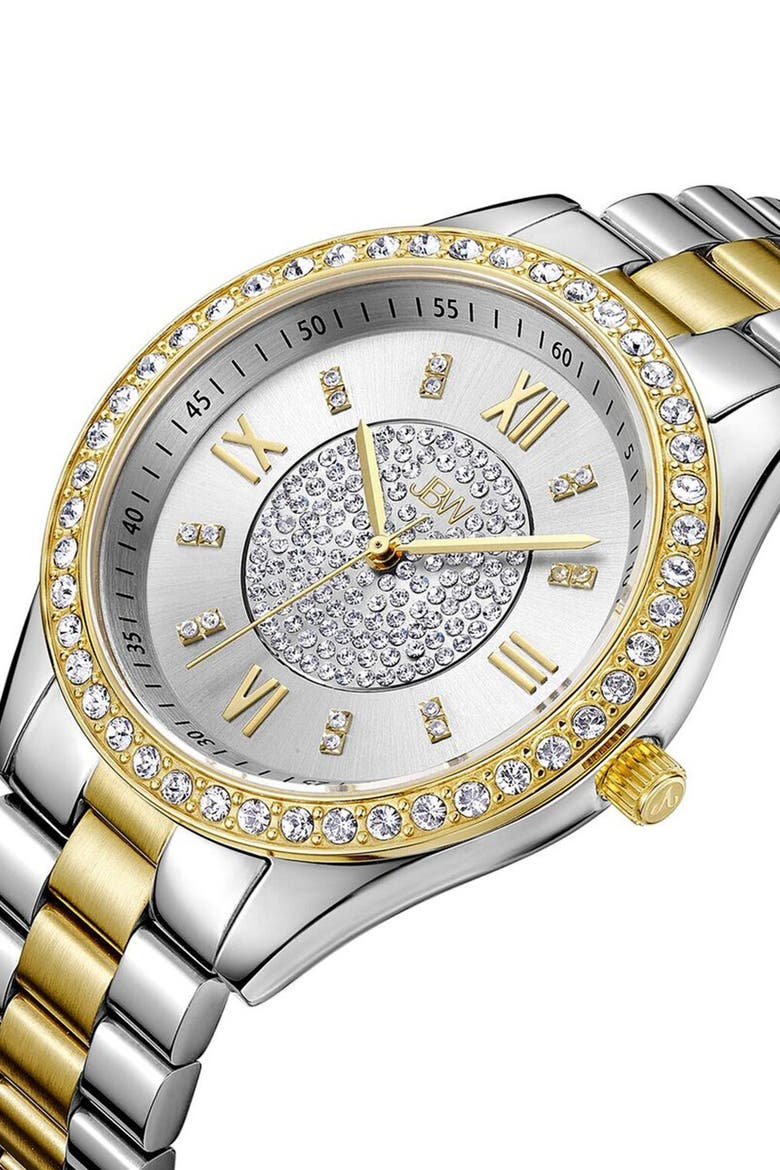 Mondrian Diamond Bracelet Watch, 37mm, Alternate, color, TWO-TONE