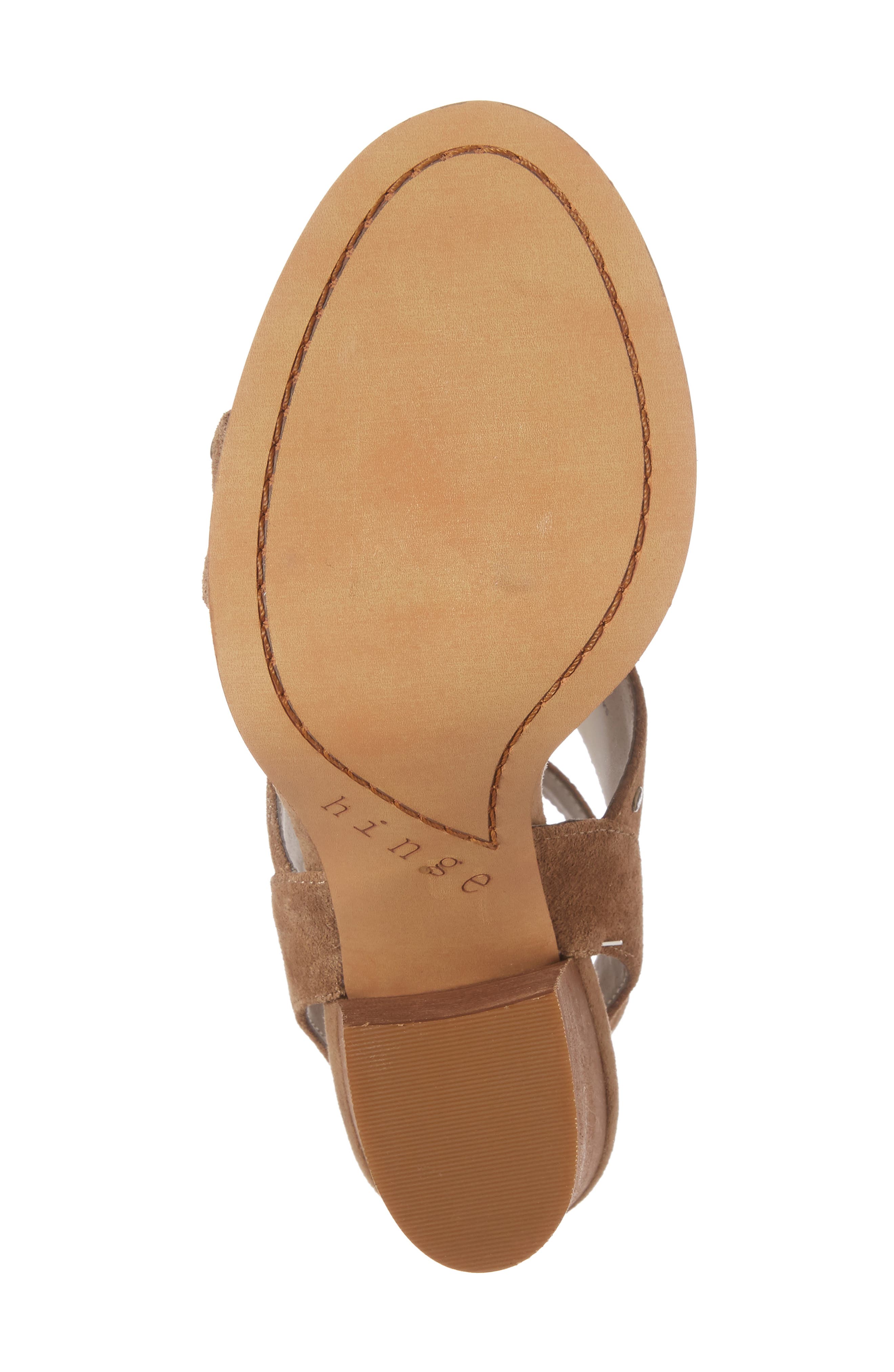 Hinge Corrine Ankle Strap Sandal, Alternate, color, 