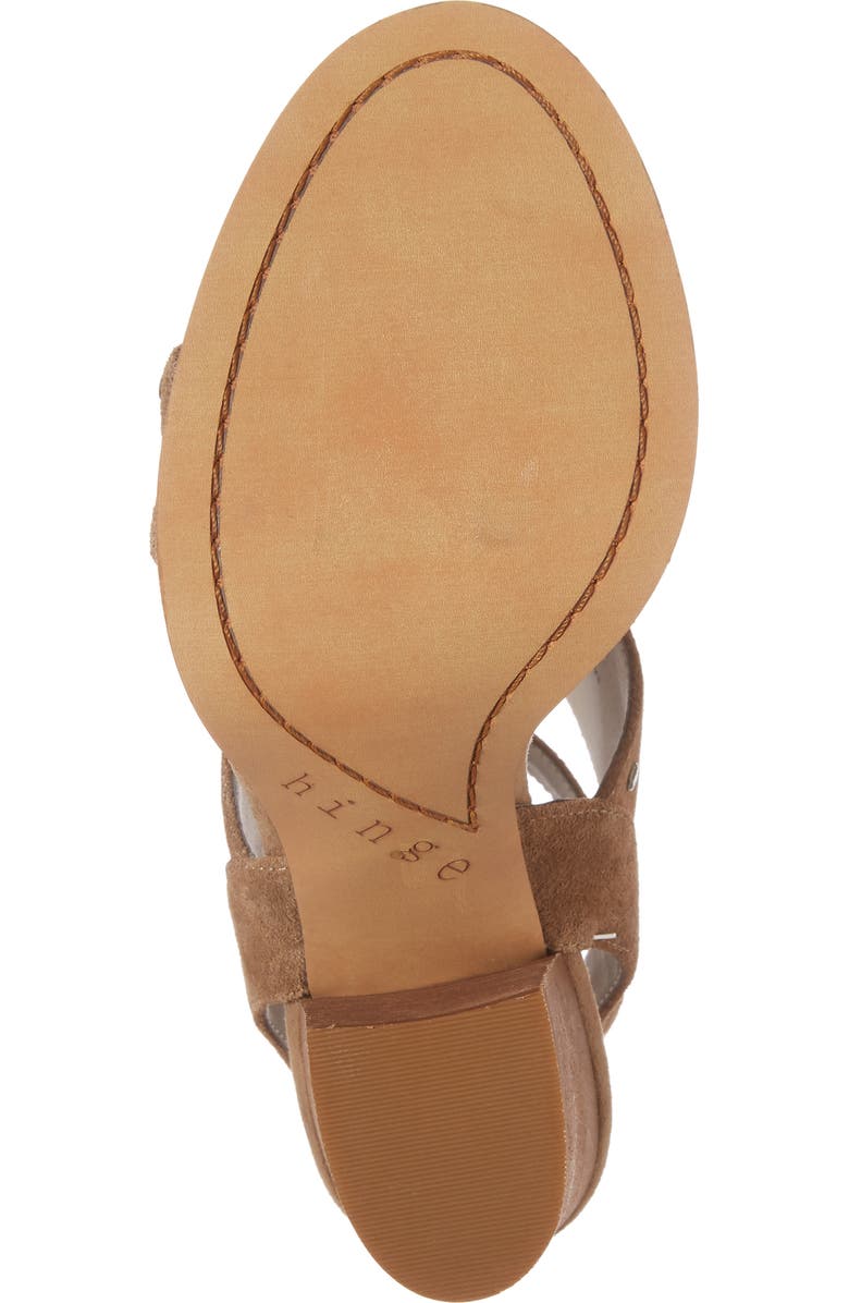 Hinge Corrine Ankle Strap Sandal, Alternate, color,