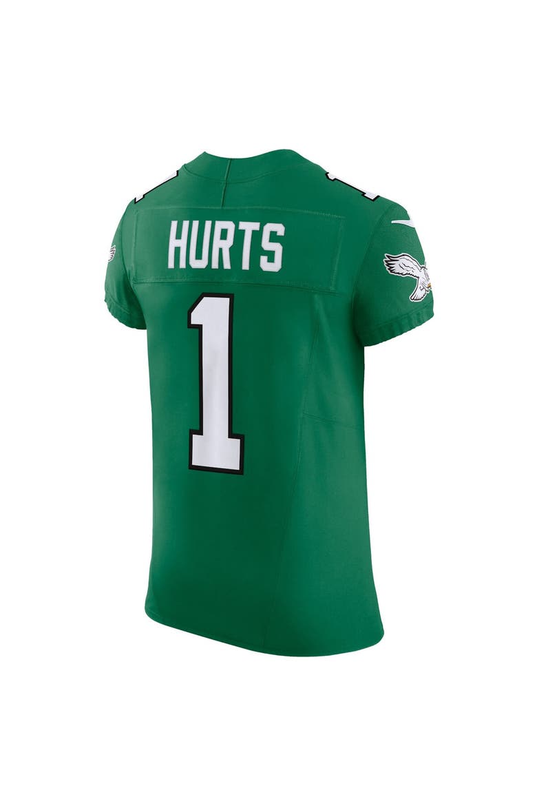 Men's Nike Jalen Hurts Kelly Green Philadelphia Eagles 2nd Alternate Vapor F.U.S.E. Elite Jersey, Alternate, color, Kelly Green