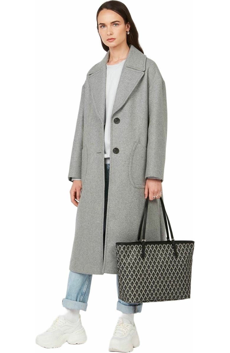 Lancaster Zipped Shoulder Tote Bag L Ikon, Alternate, color,