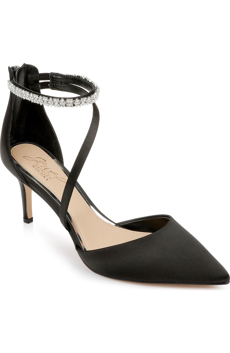 Jewel Badgley Mischka Alaia Pointed Toe Pump, Main, color,