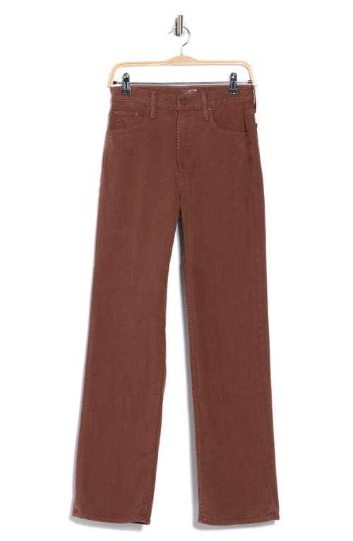 Mother The Rambler Straight Leg Jeans In Pink