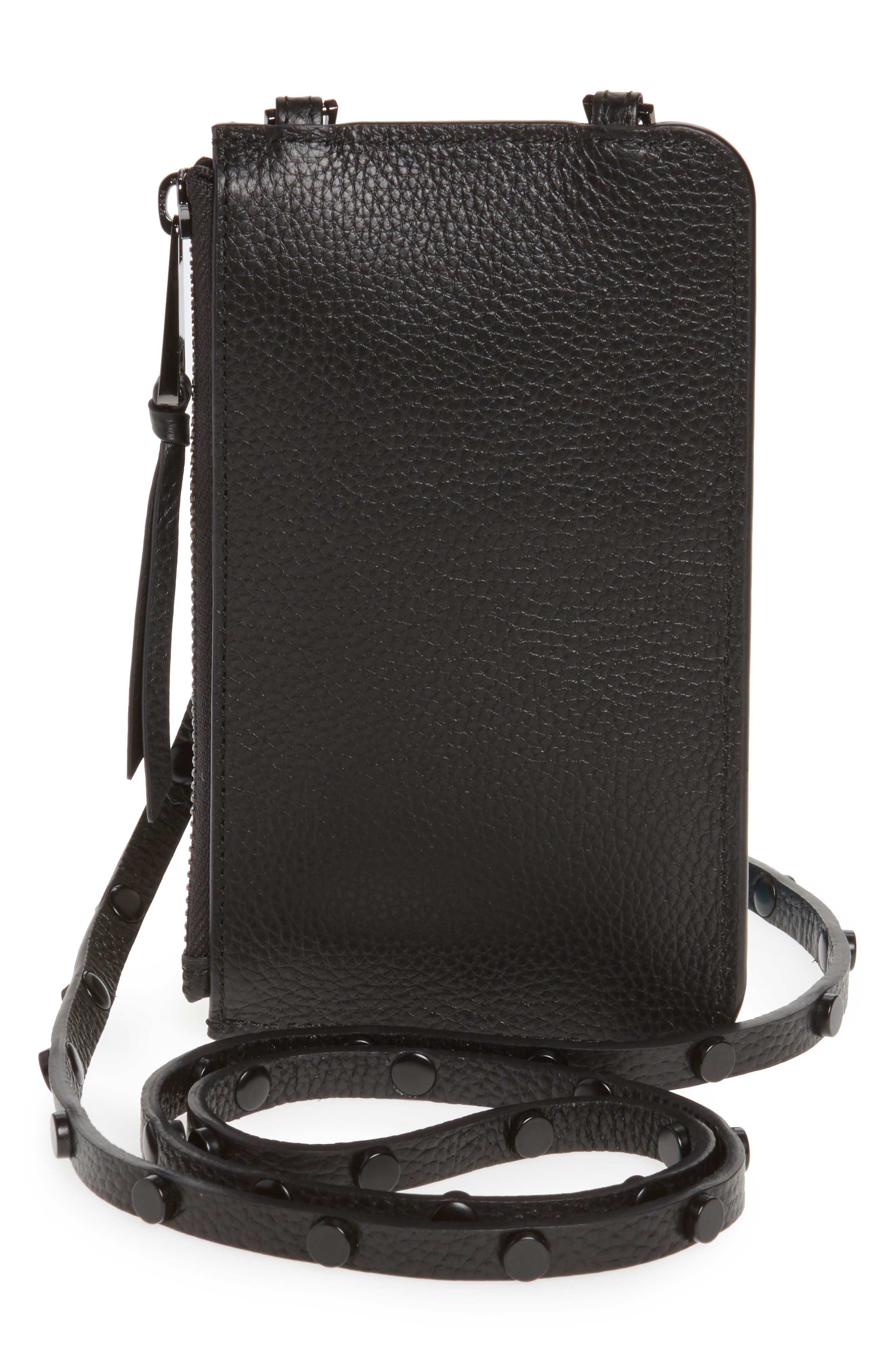 Bandolier Jane Leather iPhone X/Xs Crossbody Case & Pouch Set, Alternate, color, 