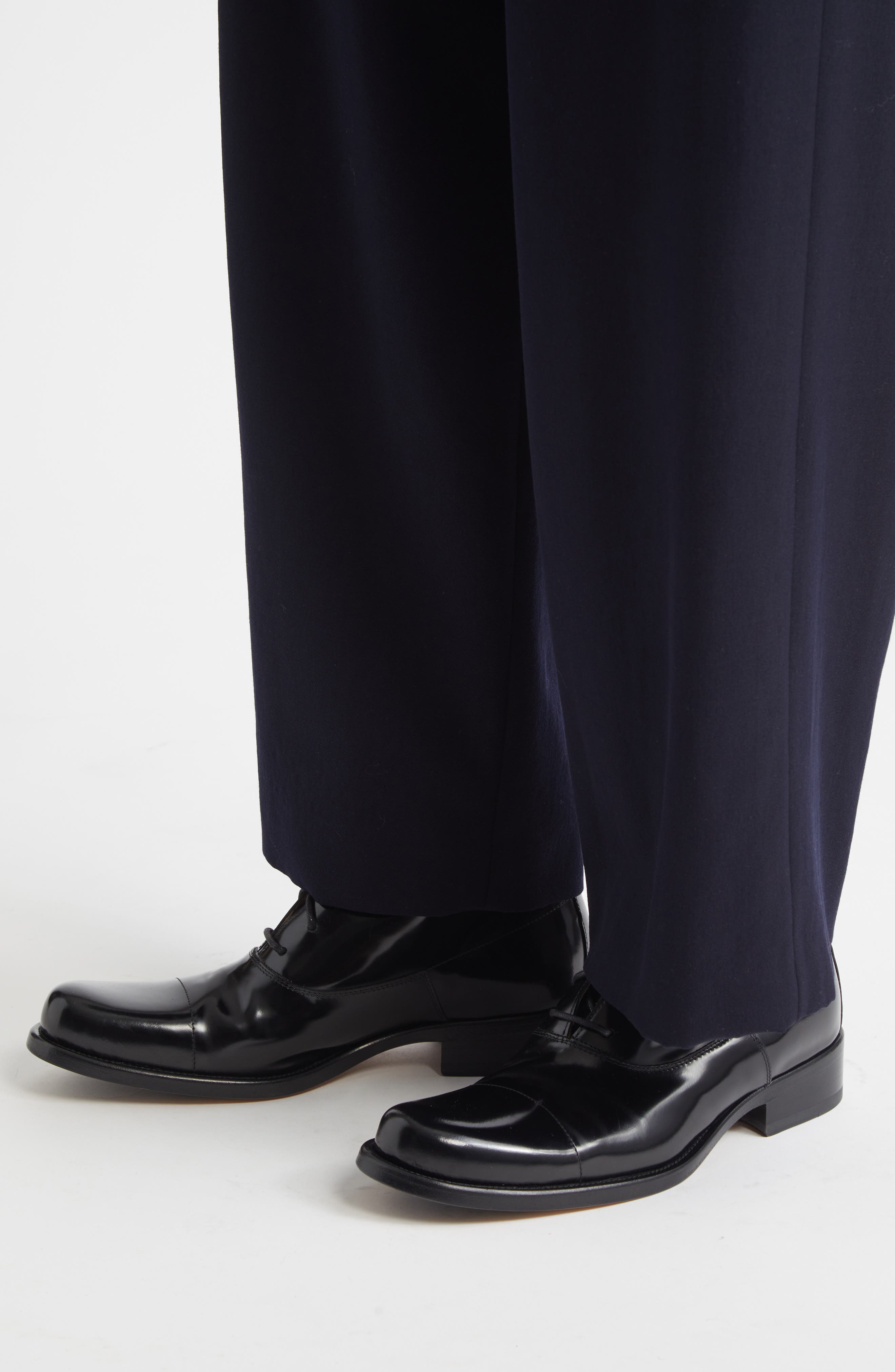 The Row Kai Combat Boot, Alternate, color, Black