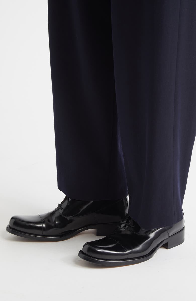 The Row Kai Combat Boot, Alternate, color, Black