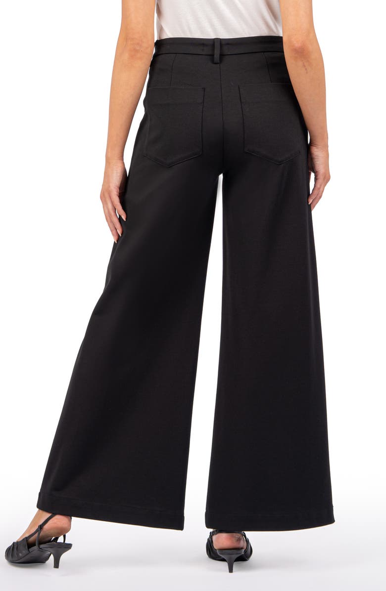 KUT from the Kloth Meg High Waist Super Wide Leg Twill Pants, Alternate, color, 