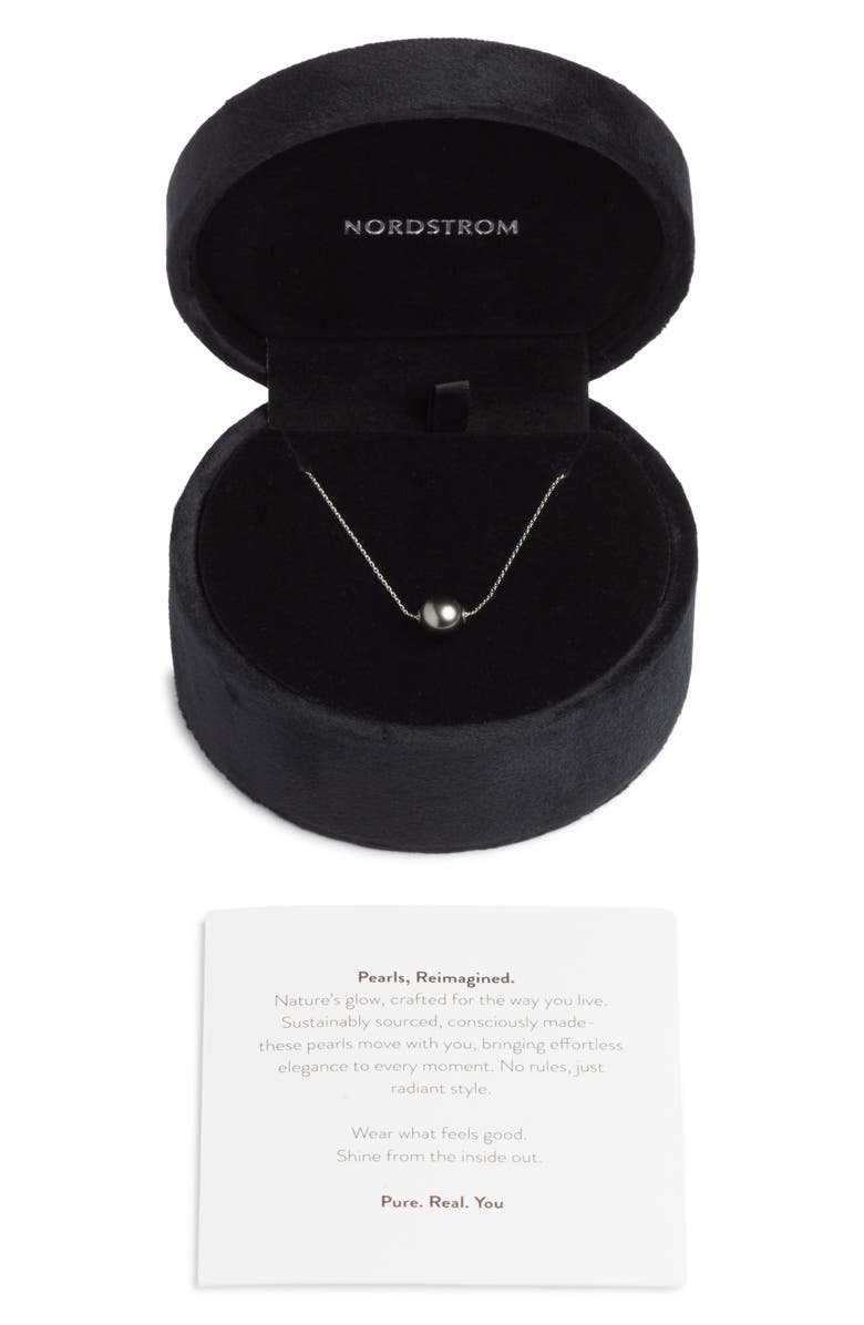 Nordstrom Tahitian Pearl Necklace, Alternate, color,