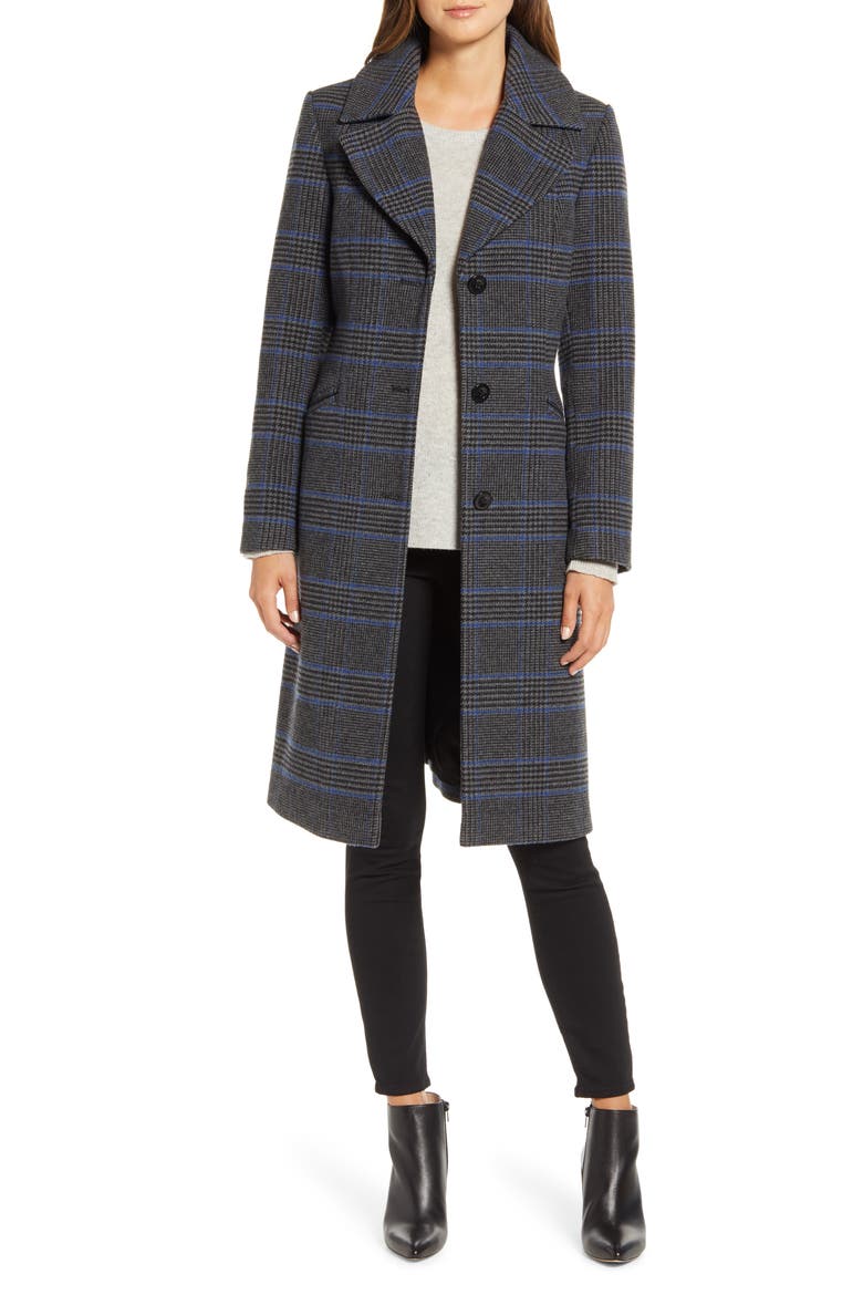 Plaid Coat, Main, color, PLAID