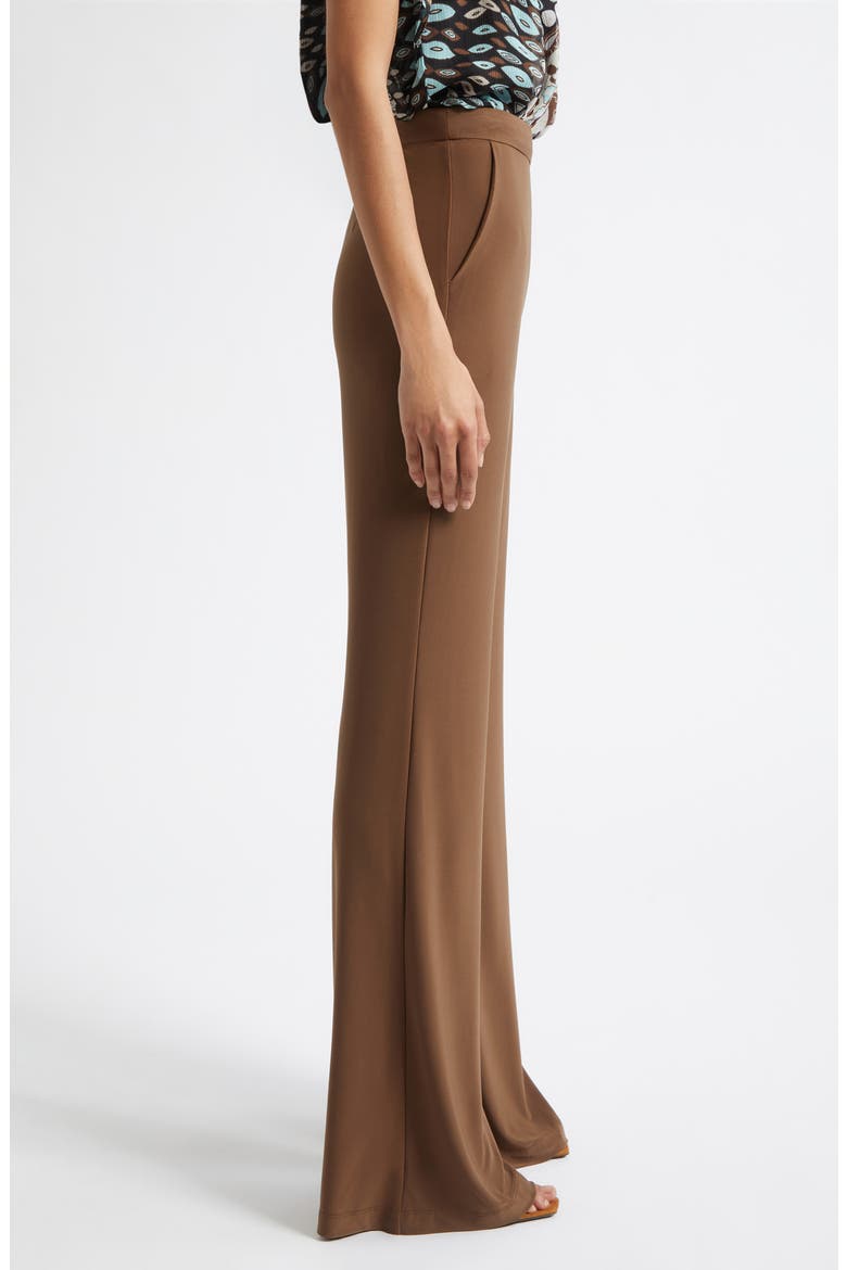 Amberly Flare Leg Pants, Alternate, color, SEPIA
