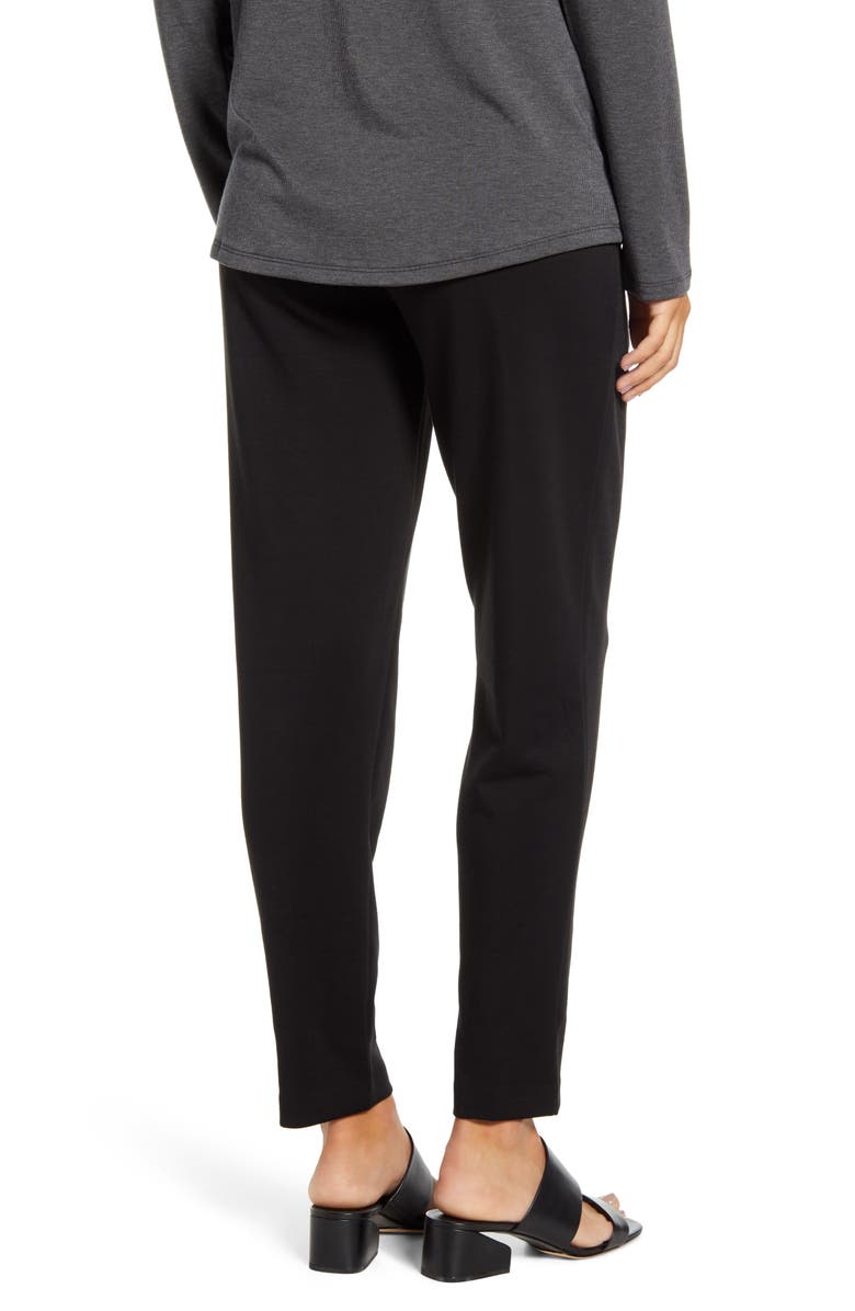 Angel Maternity Ponte Knit Maternity Pants, Alternate, color, Black