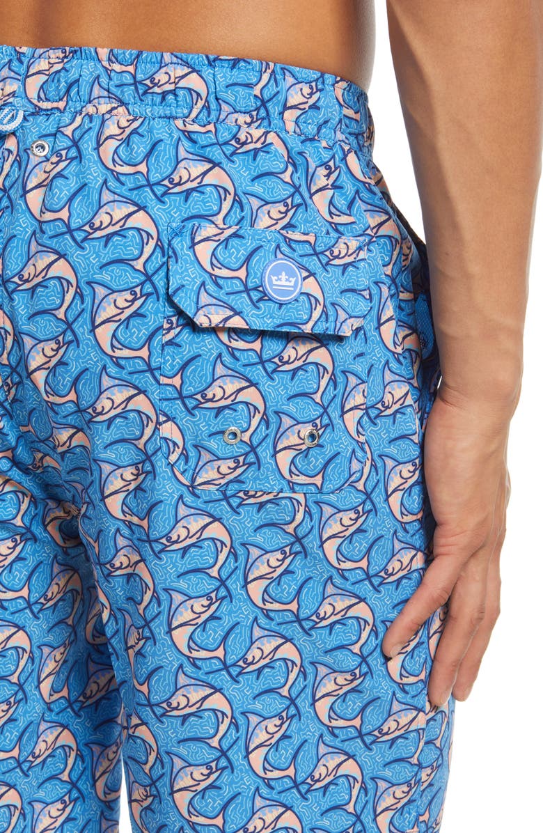 Peter Millar Marlins Swim Trunks, Alternate, color, 