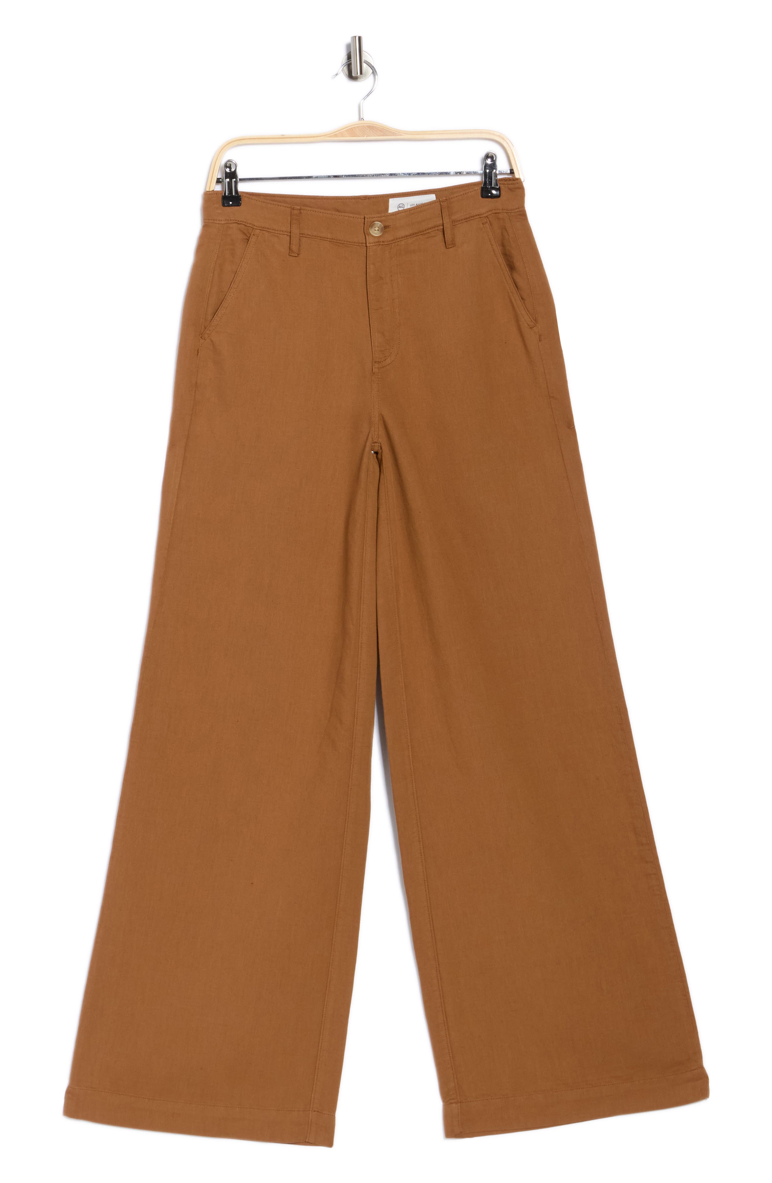 Stella Low Slung Palazzo Linen & Cotton Pants