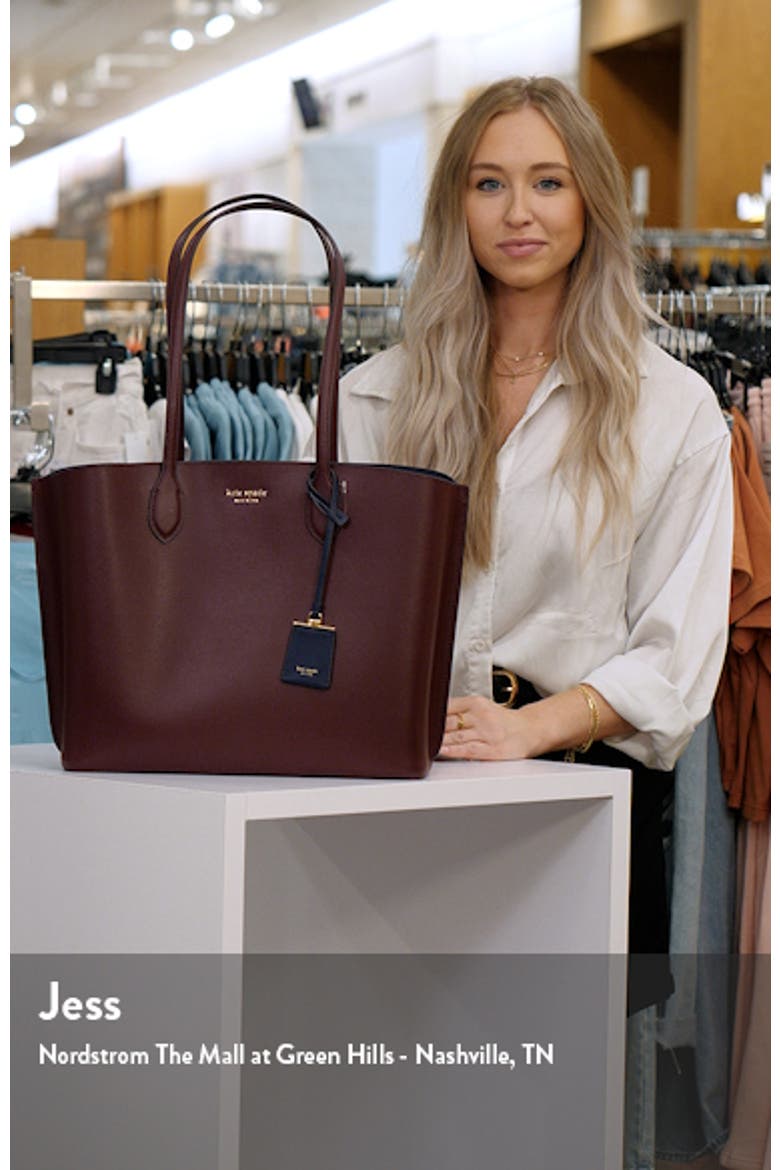 suite leather tote video