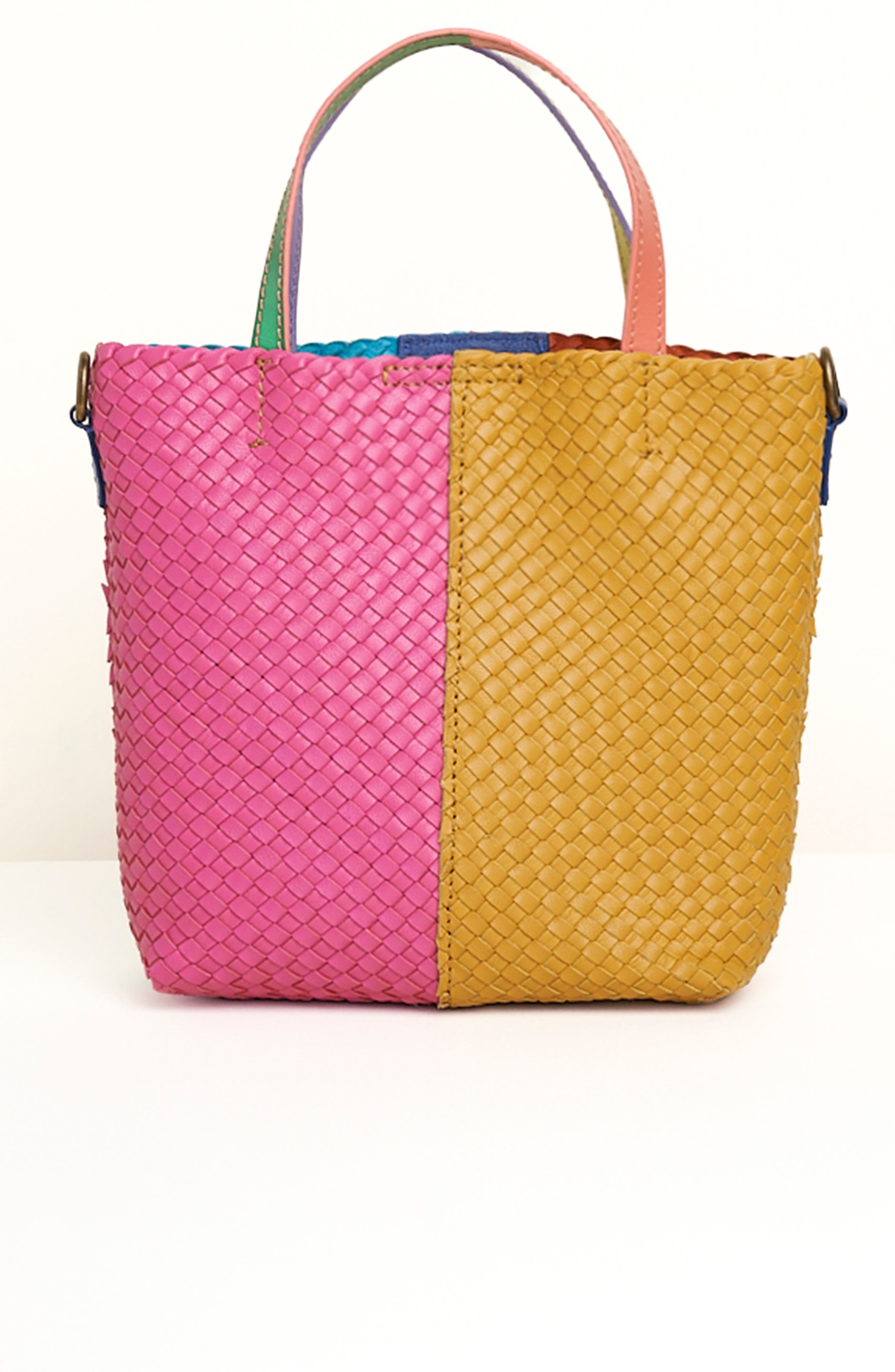 Charlotte Stone Paulette Multicolor Woven Crossbody Bag in Kortman 
