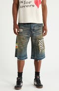 DIET STARTS MONDAY Venice Distressed Denim Shorts