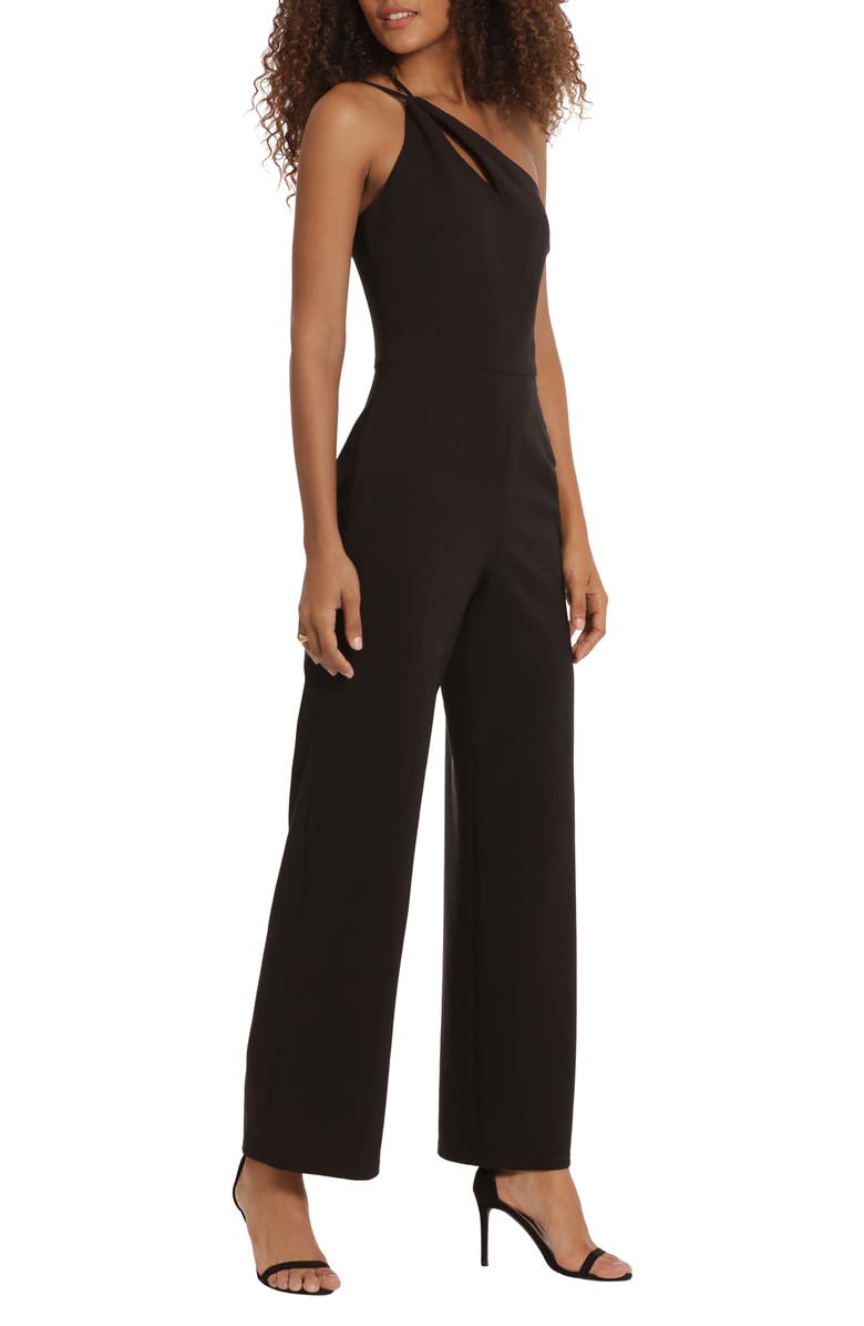 DONNA MORGAN FOR MAGGY Twisted One-Shoulder Jumpsuit, Alternate, color, 