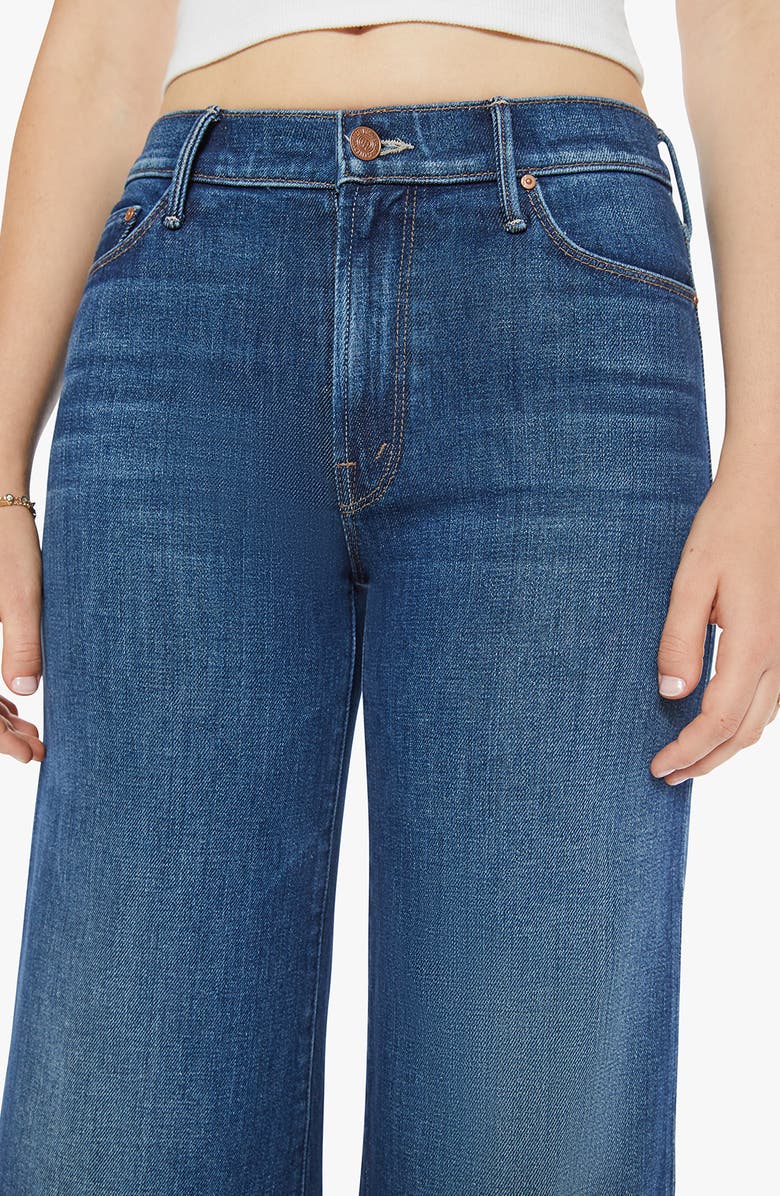 MOTHER The Twister Flood Ankle Flare Jeans, Alternate, color, Clothing Optional