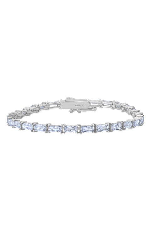 Cubic Zirconia Tennis Bracelet